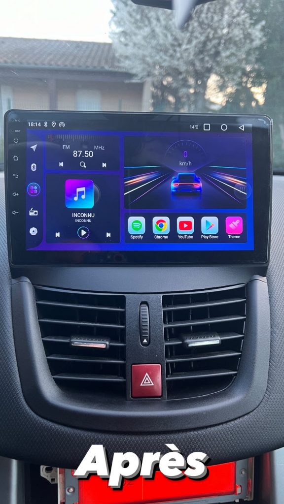 Résultat final Peugeot